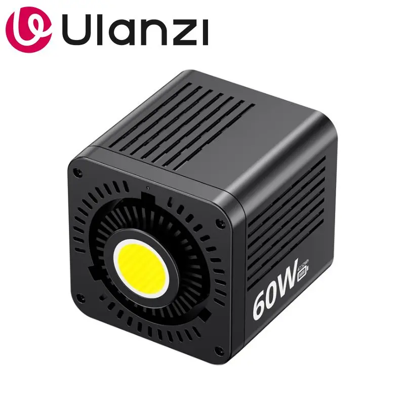 Luz de Video Bicolor Ulanzi C60 de 60W, 2500-6500K, LED Regulable para Estudio, Grabación en Exteriores, Vlog, Fotografía, Transmisión en Vivo
