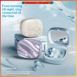 Auriculares Bluetooth Edifier Yueying con Clip y Espejo Integrado, Bluetooth 6.0, Batería de Larga Duración, Diseño Abierto, Regalos