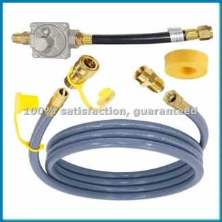 Kit de conversión de propano a gas natural para , II, Spirit, para parrillas de propano 10FT 1/2 pulgada ID-A79M