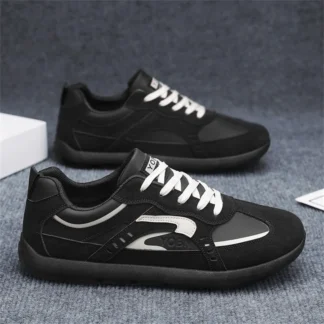 Calzado Deportivo para Hombre, Antideslizante, Resistente al Desgaste, con Suela Plana, para Otoño, Nuevo, Moderno, Cómodo, Transpirable, para Skateboarding