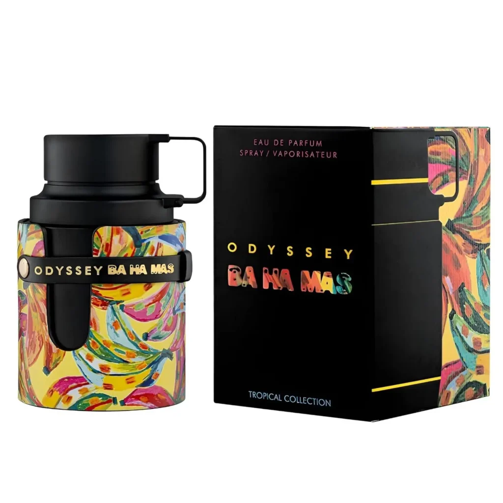 Regalo navideño, serie ODYSSEY - GO MANGO-BLACK FOREST-BAHMAS, perfume neutro en aerosol, 3.4 oz 100 ml, ligero y duradero