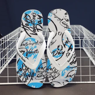 Chanclas de verano para hombre, chanclas de playa de cabeza redonda, antideslizantes, cómodas y suaves, zapatillas para interior y exterior, Pantoufle de ducha para hombre