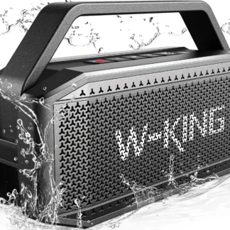 Altavoz Bluetooth Impermeable de 100W con Bajos Profundos, 40 Horas de Reproducción, Bocina Portátil IPX6 para Fiestas