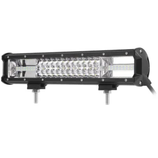 Barra de Luces LED de 16 Pulgadas y 216W, Tres Filas, Alta Potencia, para Todoterreno, Luces de Trabajo para FJ Cruiser, 4x4, Tractores y Camionetas