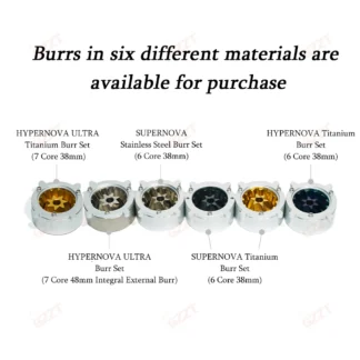 GZZT ITOP 03 molinillo de rebaba 7 tipo de rebaba para ITOP 03 molinillo de café molinillo de café doméstico VS3 gen1 molinillo de café expreso