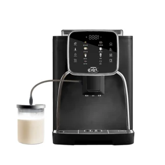 Máquina de Café Espresso Totalmente Automática de Granos a Taza, 6 Bebidas de Café, un Solo Toque para Obtener un Cappuccino