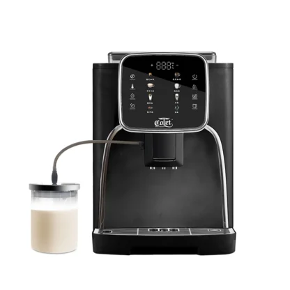 Máquina de Café Espresso Totalmente Automática de Granos a Taza, 6 Bebidas de Café, un Solo Toque para Obtener un Cappuccino