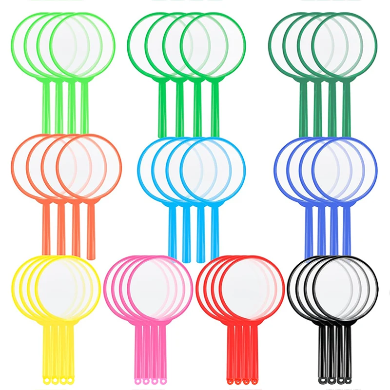 Mini lupa acrílica de mano, suministros educativos de oficina, herramientas de enseñanza de ciencia física, observa los accesorios de exploración TMZ