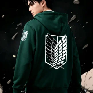 Sudaderas con capucha Attack On Titan, suéteres Shingeki No Kyojin, ropa, suéteres, chaquetas para niños y niñas, Sudadera con capucha de alta calidad