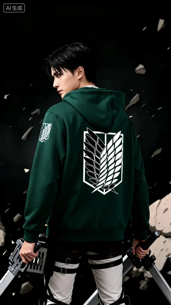 Sudaderas con capucha Attack On Titan, suéteres Shingeki No Kyojin, ropa, suéteres, chaquetas para niños y niñas, Sudadera con capucha de alta calidad