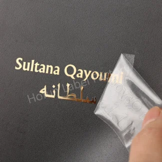 Calcomanía Metálica 3D Personalizada con Logotipo Dorado y Plateado para Boda, Caja de Lujo, Vidrio, Automóvil, Adhesivo Brillante en Relieve