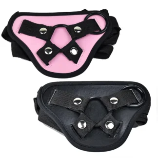 NYOTA-consolador de pene con correa de cuero, arnés de Bondage ajustable, Juguetes sexuales inferiores para mujeres y hombres, cinturón para lesbianas, suministros para adultos, Sex Shop