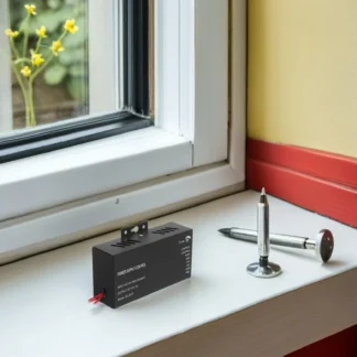 Controlador de Fuente de Alimentación Universal para Sistemas de Control de Acceso a Puertas, UPS con Voltaje Estabilizado para Interiores y Protección Contra Sobrecargas