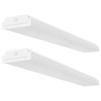 Lámpara LED Envolvente de 4 Pies (1.2m) y 40W para Garaje, 4400lm, Blanco Neutro 4000K, Luminaria LED Envolvente, Luz LED