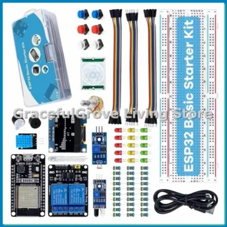 Nuevo Kit ESP32 para Placa de Desarrollo ESP32 ESP-32S WIFI IOT, Kit de Aprendizaje DIY con Tutorial para IDE-A69M
