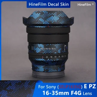 Hinefilm-calcomanía de piel para lente Sony FE16-35 F4 G, cubierta envolvente 16-35F4G para Sony FE PZ 16-35mm F4 G, pegatina de lente 1635 16-35 F4