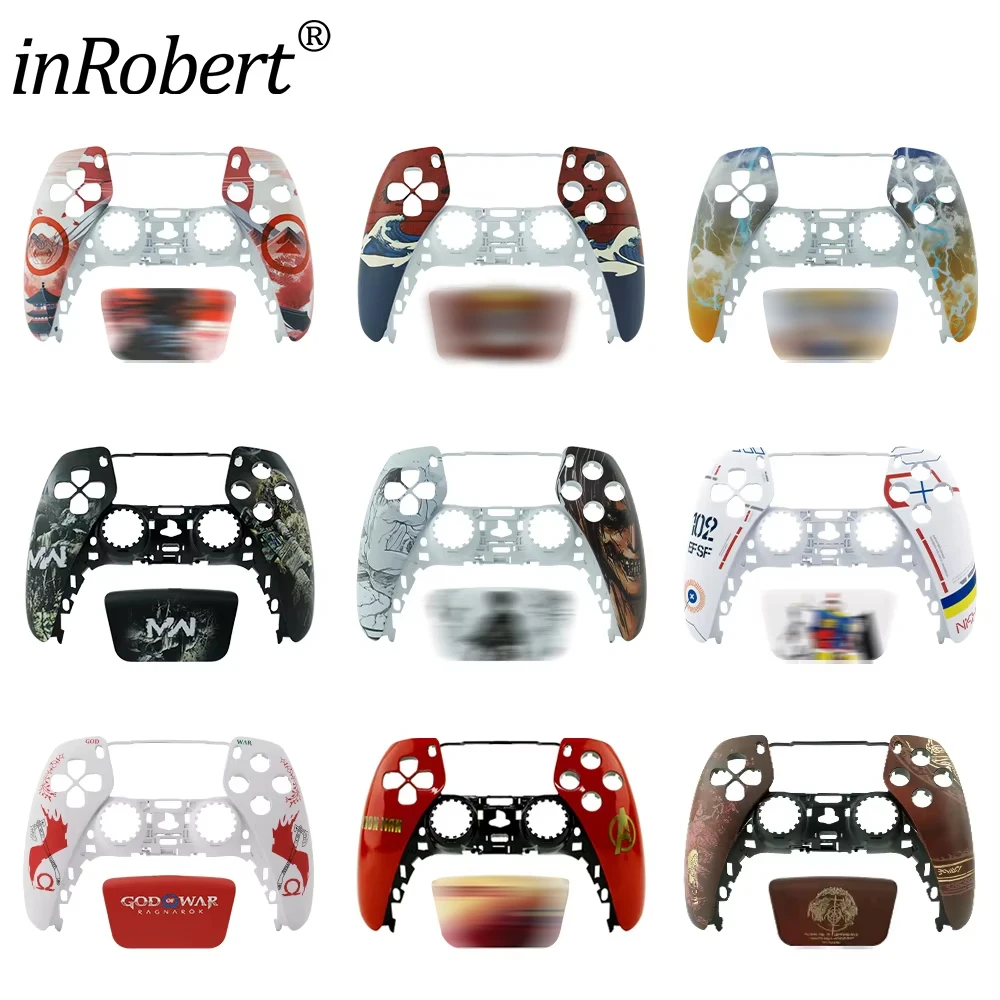 Cubierta de carcasa versión personalizada para controlador PS5 reemplazo carcasa frontal Touchpad BDM-010/020/030/040/050