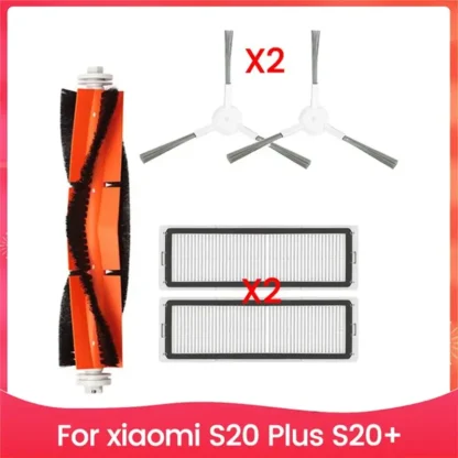 A56T-Para Xiaomi S20 Plus S20+, Piezas de Repuesto para Aspiradora, Cepillo Lateral Principal, Filtro HEPA, Accesorios