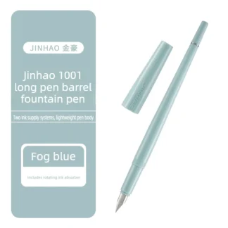 Pluma Estilográfica JINHAO 1001 de Cuerpo Delgado y Largo para Dibujo a Mano, para Estudiantes y Niños, Práctica, Material de Oficina y Escolar