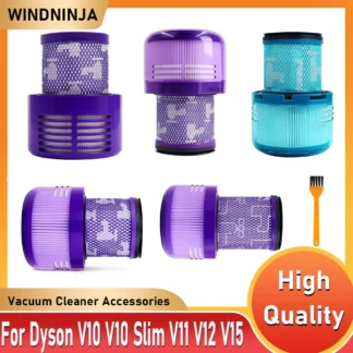 Filtro HEPA de repuesto lavable para Dyson V10 V10 Slim V11 V12 V15, filtro de aspiradora para accesorios de limpieza del hogar