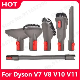 Piezas de cabezal de succión de cepillo de polvo para Dyson V8 V7 V10 V11 accesorios de Robot aspirador Kit de manguera conector de repuesto