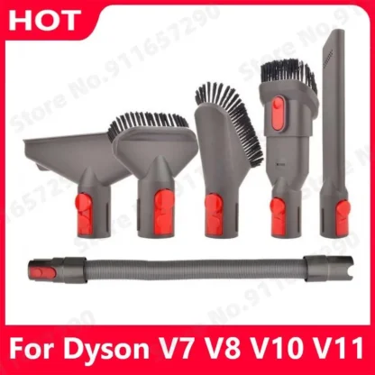 Piezas de cabezal de succión de cepillo de polvo para Dyson V8 V7 V10 V11 accesorios de Robot aspirador Kit de manguera conector de repuesto