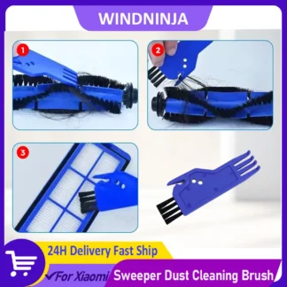 Cepillo de limpieza de polvo para barredora, herramienta de piezas para Robot aspirador Xiaomi / Dreame / Shark, repuesto de accesorios para Robot de barrido