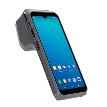 Terminal móvil H3 de 6,2 pulgadas con impresora térmica, escáner de código de barras, Android 10, 2 + 16GB, PDA, lector NFC, máquina de cola de pedido