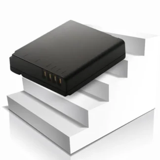 Batería para Cámara DMW-BCJ13 de 3.7V 1250mah y Cargador para Panasonic DMW-BCJ13 DMC LX5 LX5GK LX5K LX5W, Batería de Repuesto