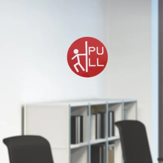 36 pegatinas de vidrio para puertas correderas, letreros de oficina y tienda, etiquetas de advertencia de precaución, fáciles de aplicar y quitar, vibrantes