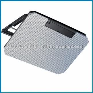 Enfriador para Portátiles de Juegos, Base de Enfriamiento para Portátiles de 12-16 Pulgadas, con 2 Ventiladores, Disipador de Calor, Soporte para Portátil, Radiador Plateado-A69M