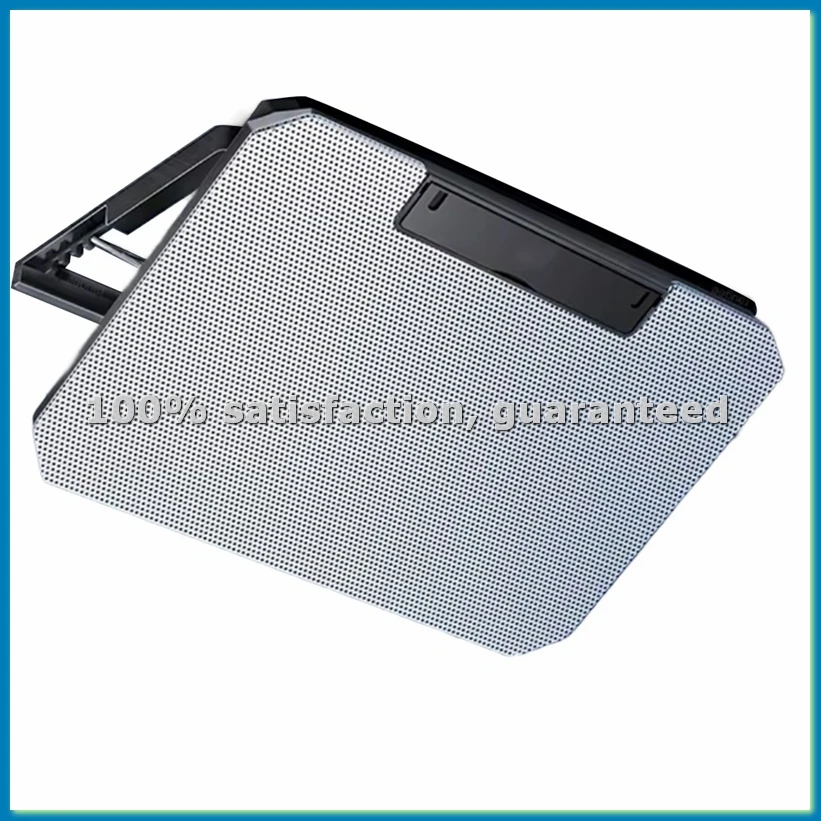 Enfriador para Portátiles de Juegos, Base de Enfriamiento para Portátiles de 12-16 Pulgadas, con 2 Ventiladores, Disipador de Calor, Soporte para Portátil, Radiador Plateado-A69M