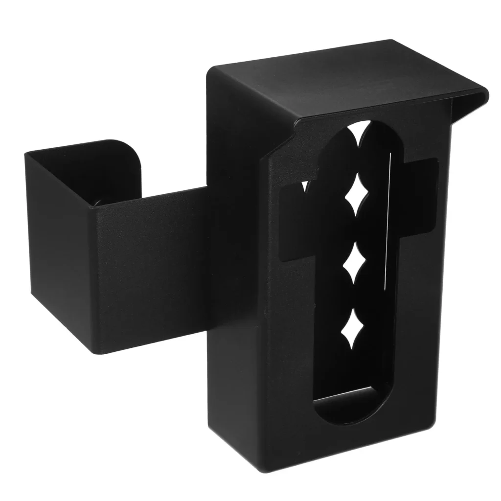 1 Juego de Soporte Antirrobo para Timbre de Puerta, Sin Taladro, para Apartamento, Soporte para Timbre, Abrazadera de Seguridad Resistente a la Intemperie