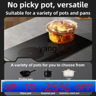 Cocina de inducción CX de doble quemador, empotrada, de sobremesa, de alta potencia y alta temperatura.