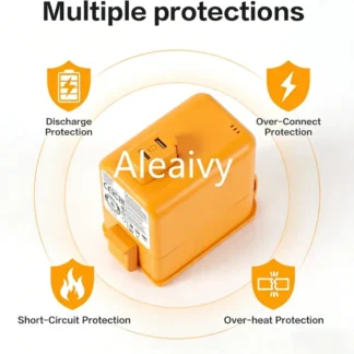 Batería de Repuesto de Alta Capacidad de 5000 mAh para LG Cord Zero EAC63382204 Compatible con A9 A9S P9 A9K-CORE A9MAX A9K-PRO A9N A9M A9 Plus