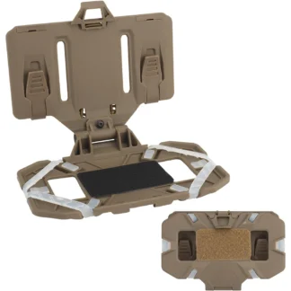 Soporte MOLLE táctico para tablero de navegación plegado, portador de placa, accesorios para chaleco de montaje para teléfono para Paintball Airsoft al aire libre