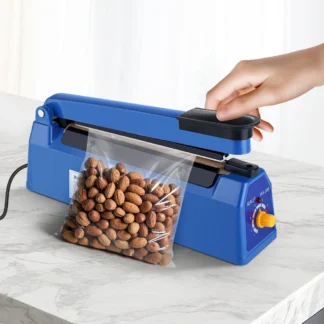 Máquina selladora térmica Manual de sellador de impulso para bolsas de plástico de 8 pulgadas, selladores de bolsas de envoltura retráctil, máquina envasadora selladora al vacío
