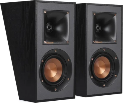 Potente Conjunto de Altavoces Detallados para el Hogar, 2 Unidades, Color Negro, para una Experiencia de Audio Mejorada