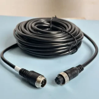 Cable de vídeo de extensión de aviación de 4 pines 3M 5M 10M 15M 20M 30M para Cable de conexión de cámara de Monitor de autobús de camión
