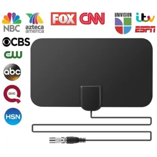 Cable de 1080P 4K de 13 pies, Antena de TV de alcance de 50 millas, Antena Digital HD, HDTV interior, Cable de 1080P 4K de 13 pies, DVB-T2, transmisión de canal Local