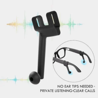 Amplificador de sonido para gafas inteligentes Meta Ray Ban AR, puntas de silicona para los oídos con aislamiento de ruido y privacidad, accesorios con sensor inteligente
