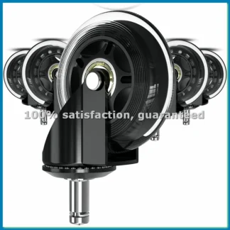 Ruedas para Silla de Oficina, Juego de 5 Ruedas para Sillas de Oficina, 11 mm x 22 mm, Ruedas Universales para Silla de Oficina-ABYS