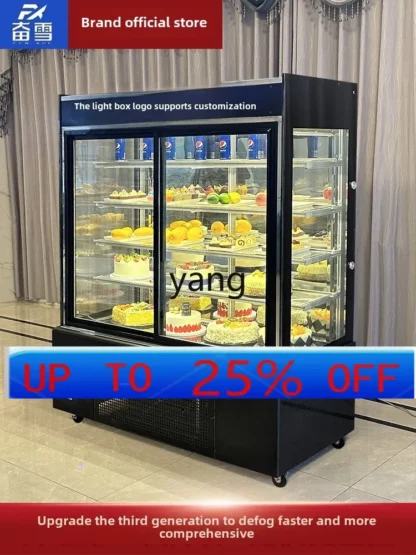 Vitrina Refrigerada CX West Point para Postres y Frutas, Congelador Comercial con Refrigeración por Aire