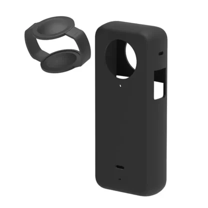 A28Q-Carcasa protectora para cámara de acción, carcasa protectora impermeable para cámara, carcasa para cámara de acción, color negro