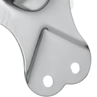 Protectores de esquina de Metal para cajas de vuelo, protectores de borde de bola cromados para cajas de equipos, Hardware de esquina de gabinete, 10 Uds.