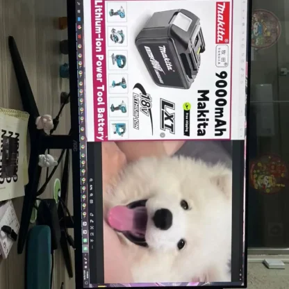 100% Original Makita 9Ah para Makita 18V batería BL1830B BL1850B BL1850 BL1840 BL1860 BL1815 batería de litio de repuesto