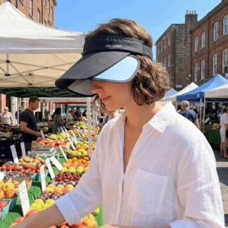 Sombrero de Protección Solar Transpirable, Ajustable, Ligero, con Ala Elástica, Protección UV, Color Sólido, Parte Superior Abierta