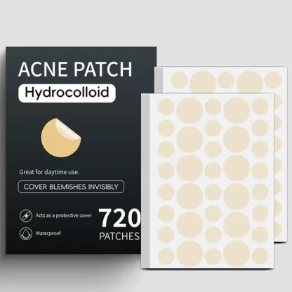 720 Uds./set Parches invisibles para espinillas, profesional para el cuidado de la piel del rostro, adhesivos absorbentes para hombres y mujeres