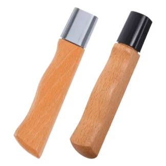 2 uds mango de cuchillo de madera mangos de cuchillo de palisandro antideslizantes mangos de repuesto de madera maciza accesorios accesorios para cuchillos de cocina