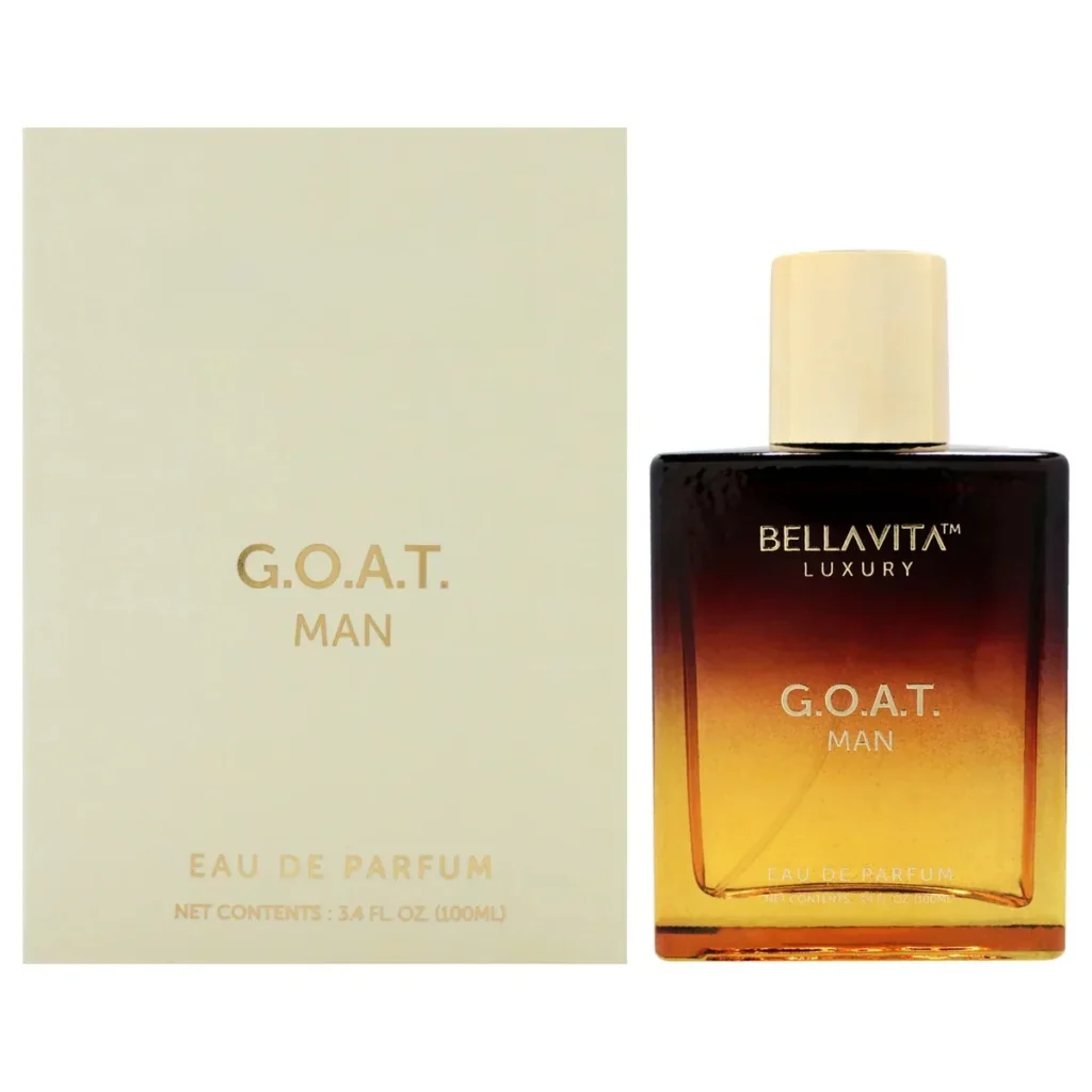 Perfume GOAT para Hombre, 3.4 Fl Oz, Eau de Parfum, Aroma Amaderado Fresco, Perfume Premium de Larga Duración para el Hombre Moderno, Regalo Perfecto